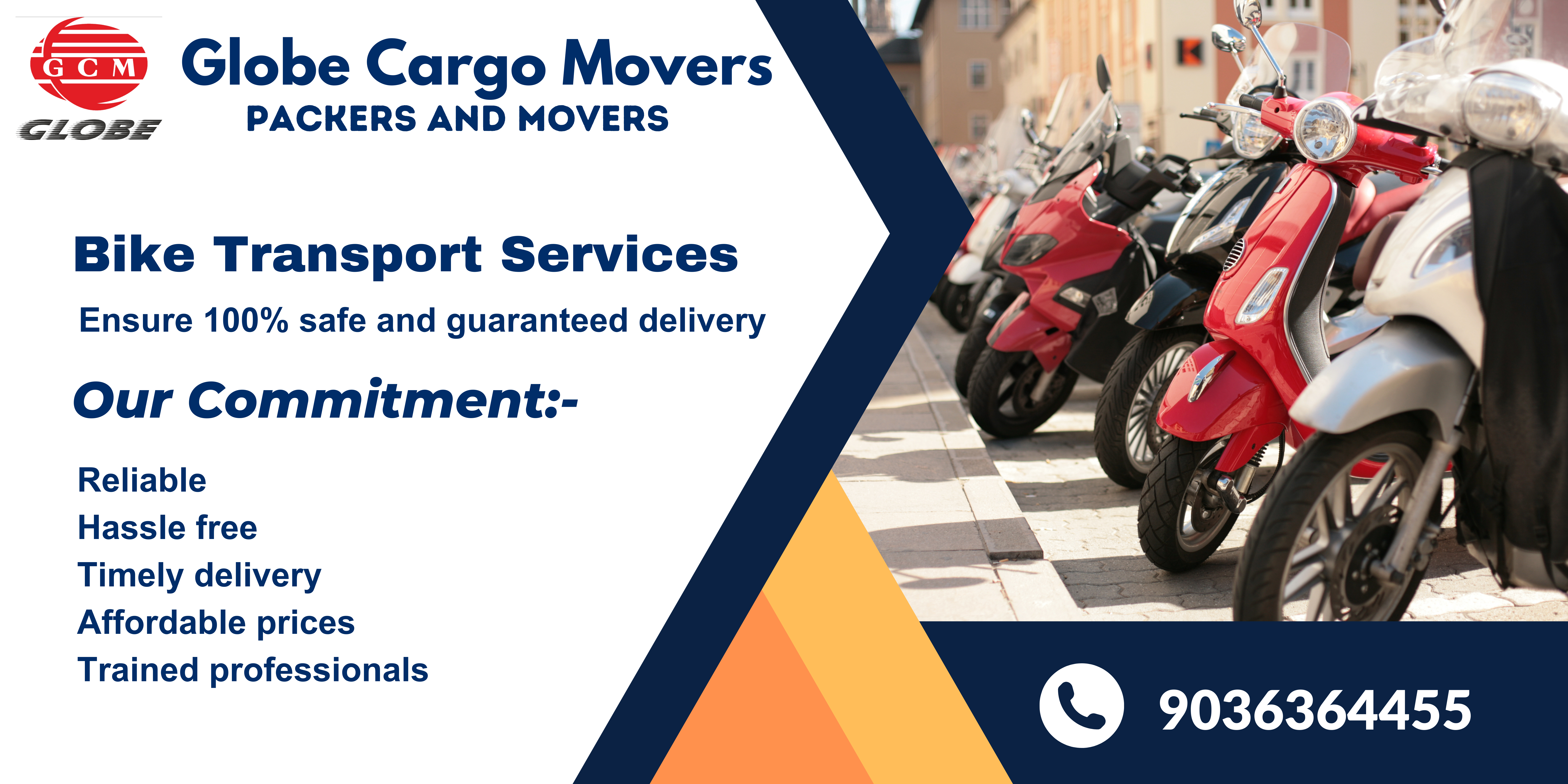 two wheeler transport services